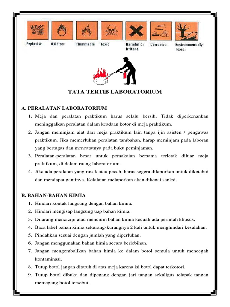 Tata Tertib Laboratorium PDF
