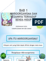 Mikroorganisma Dan Kesanterhadap Benda Hidup