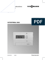 Vitotrol 100 Utd RF Operators Instructions
