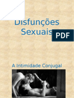 Disfunções sexuais e intimidade conjugal