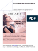 Lớp học trang diểm Modern Muse mừng 20/10 của Estee Lauder
