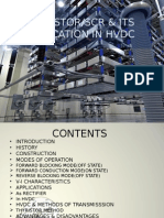 Thyristor/SCR & Its Application in HVDC Transmission