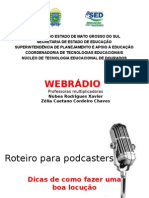 Roteiro para Radialistas