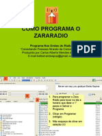 Zara Radio Como Programar