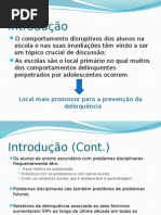 Delinquência Escola Mulheres