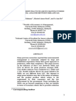 Drivers for Green Practices Among Manufacturers in Malaysia- Analysis Between Smes and Les. Doc