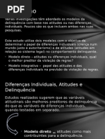 Género delinquência