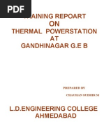 Download Training Repoart GEB Gandhinagar Gujarat by SUDHIR CHAUHAN SN25879328 doc pdf