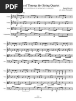 Download Game of Thrones Theme for String Quartet by Javier Pascual Marzo SN258797715 doc pdf