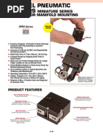 Miniature Series Designed For Manifold Mounting