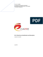 CARRE D.2.3 DataSourceIdentification