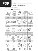 1ºA- LP-rever palavras com P;T;L;D;M;C;V