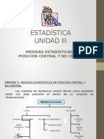 Estadística Unidad III