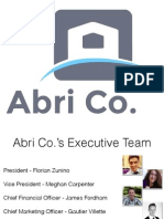 Abri Co. MD&A Presentation