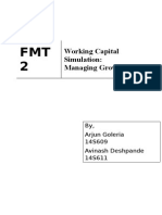 Working Capital Simulation Managing Growth Key Metrics and Strategic Decisions