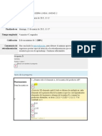 Autoevaluacion Algebra Lineal Unidad 2