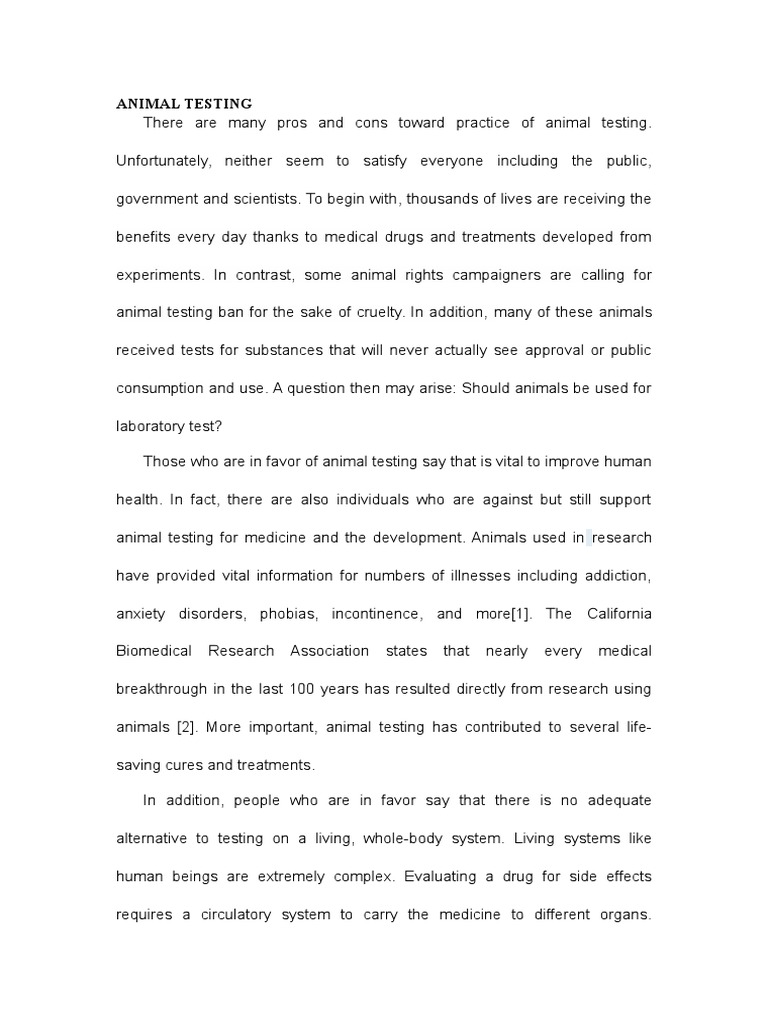 The Complex Debate Around Animal Testing Weighing the Pros, Cons, and