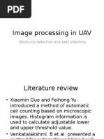 Image Processing in UAV