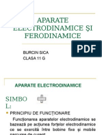 Aparate Electrodinamice Si Ferodinamice