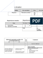 Proiectare de Lunga Durata La Informatica Clasa VIII