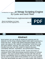 BlackHat USA 2010 Fyodor Fifield NMAP Scripting Engine Slides