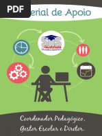 Coordenador Pedagógico, Gestor Escolar e Diretor - Material de Apoio