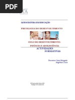 Psicologia do Desenvolvimento- Actividade2