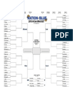 2015 NCAA Bracket