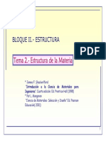 Estructuras quimica de materiales