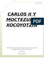 Trabajo Interdisciplinar_carlos II y Moctezuma II