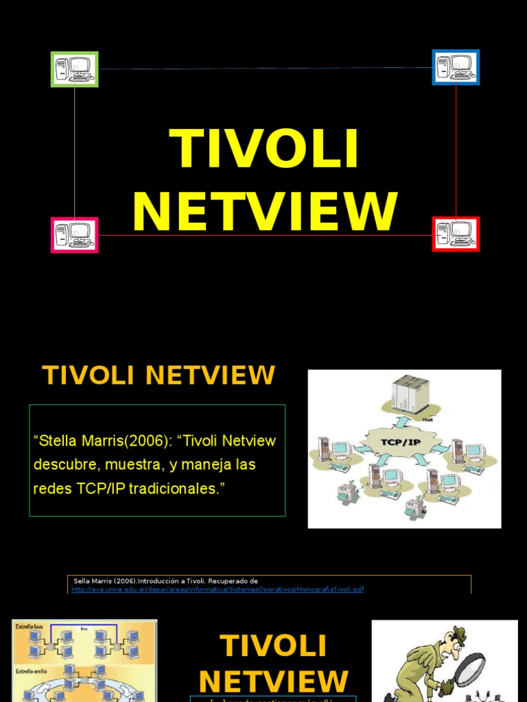 Tivoli Netview | PDF | Interfaz de línea de comando | Red mundial