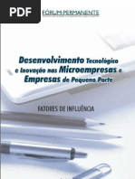 Desenvolvimento Tecnológico e Inovação nas Microempresas e Empresas de Pequeno Porte