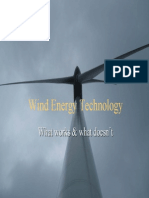 Wind Turbine Technology