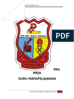Frontpage Fail Meja Guru Matapelajaran 2012