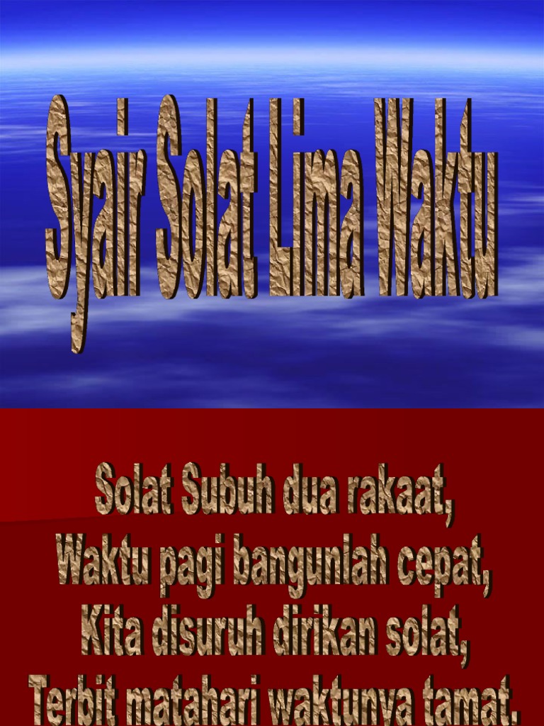 Solat Fardhu Ppt