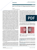 Re Examining Sonographic Cut Off Values for Diagnosing Early Pregnancy Loss 2161 0932.1000141