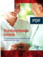 Trombocitopenia Inmune Spanish