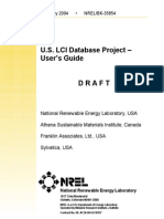 US LCI Database Projct User's Guide