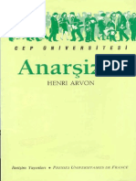 Henri Arvon - Anarsizm