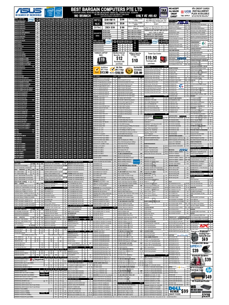 Best Bargain Computers Secure Digital Intel