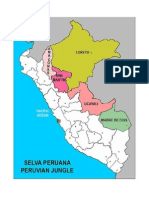 Mapa de La Selva Peruana