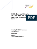 Nokia Siemens Networks WCDMA RAN, Rel. RU20, Operating Documentation, Issue 3