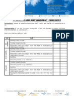 Speech Sound Development Checklist PDF