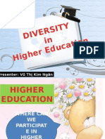 Diversity in Higher Education