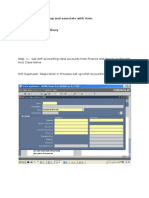 WIP Acctg Class Set Up