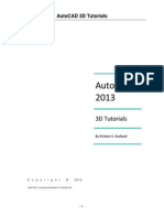 3D AutoCAD