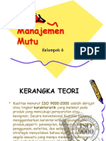 Makalah Manajemen Mutu