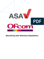 advertising regulations asa ofcom essay