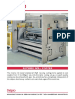 Reverse Roll Coater: Manufacturing & Design Engineers To The Converting Industries