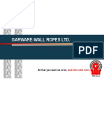 Garware-Wall Ropes LTD.: All That You Want Us To Be